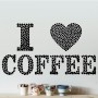Vinilo pared I Love Coffee