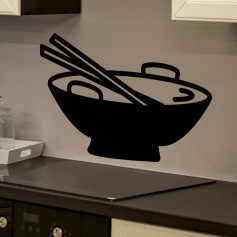 Vinilo plato wok