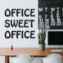 Vinilo pared oficina Office Sweet Office