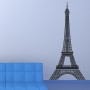 Vinilo pared Eiffel torre